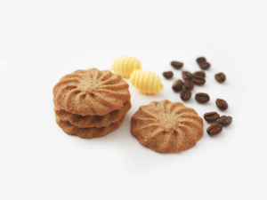 Espresso Butter Cookies