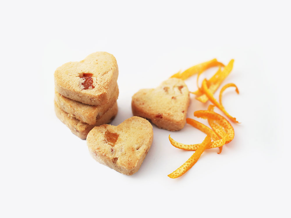 Orange Walnut Cookies