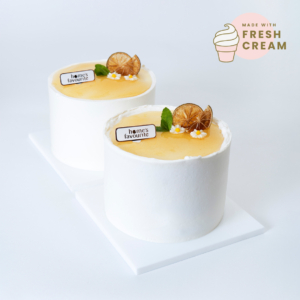 Citrus Blossom Yuzu Cream Cake