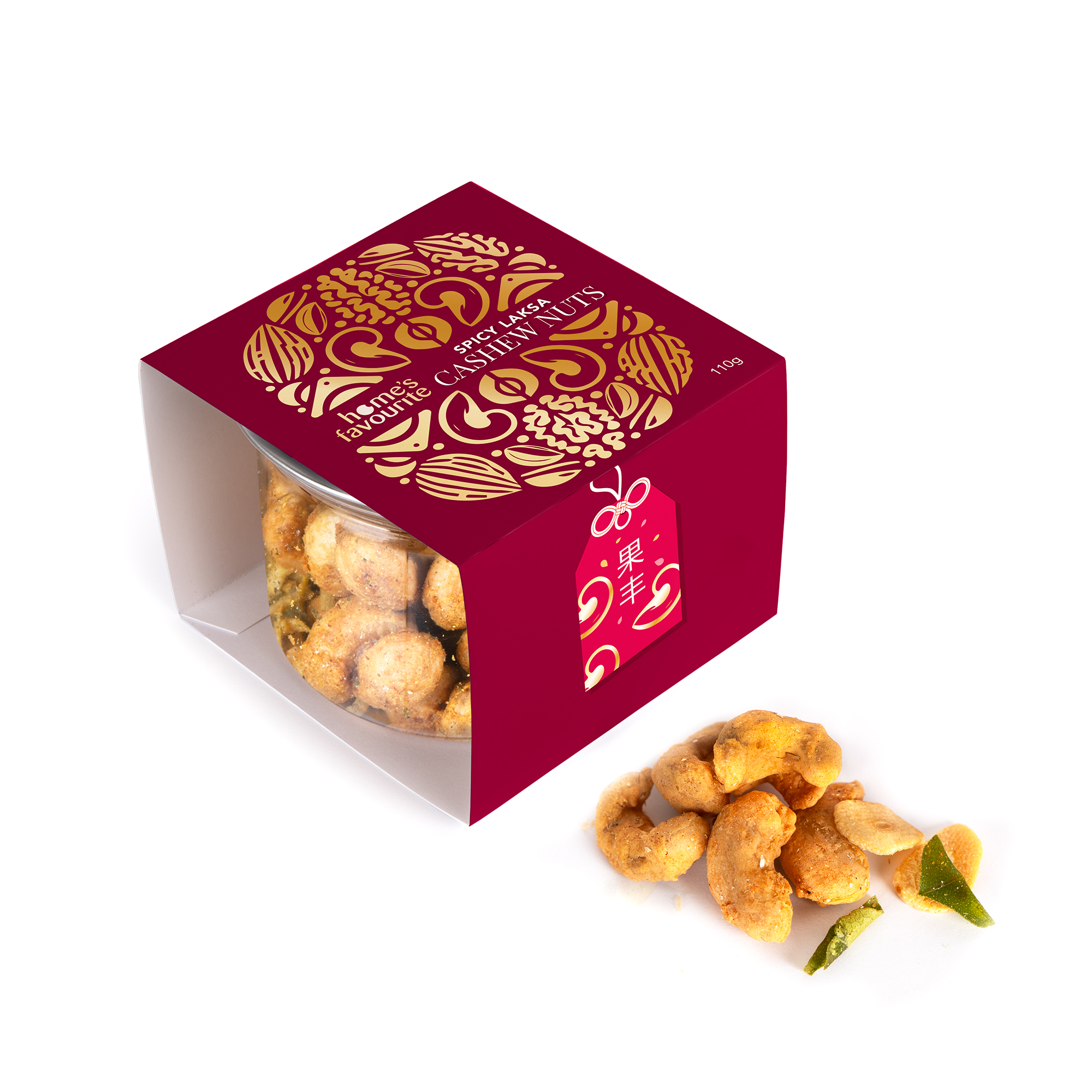 Spicy Laksa Cashew Nuts