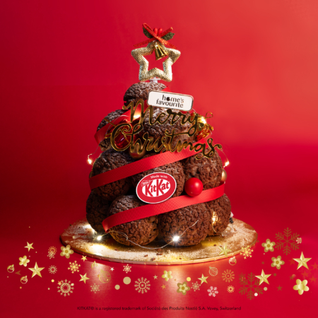 Cocoa Bloom Tree (Made with KitKat)