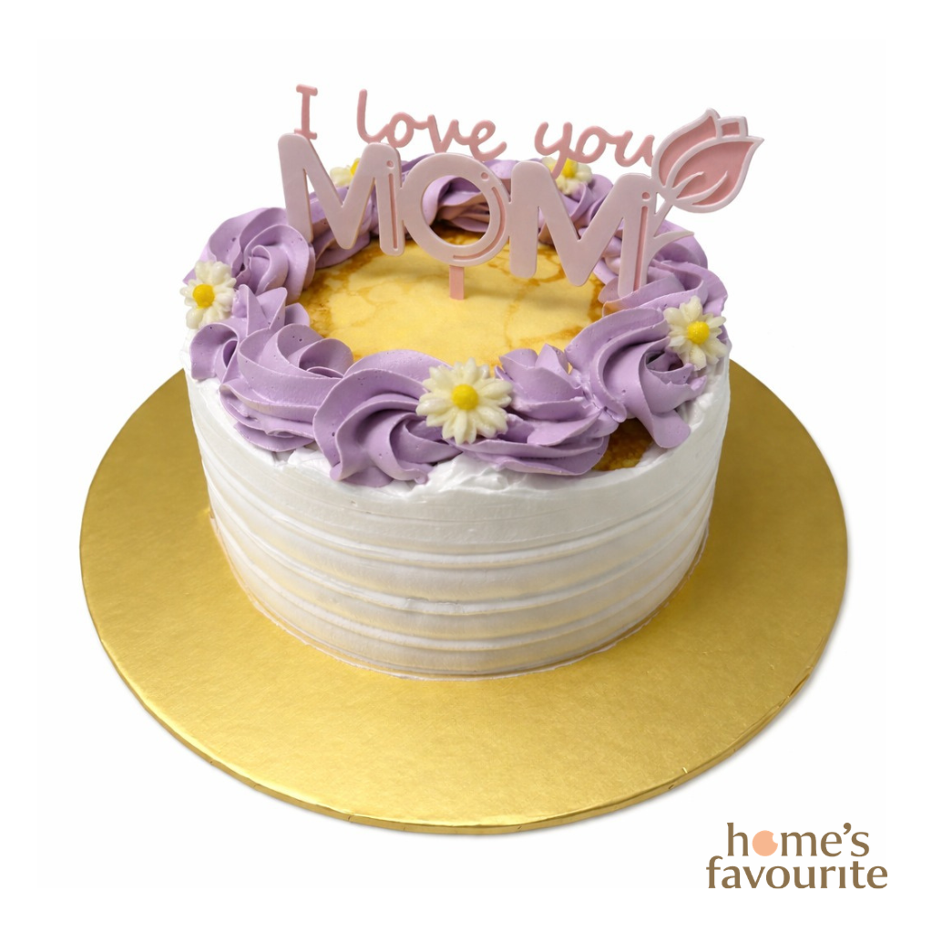 Daisy Grace Taro Mille Crepe Cake